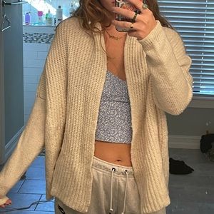 Creme Soft Cardigan